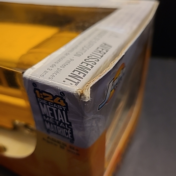 🛻1957 Chevy Suburban Jada Dub City Oldskool 1/24 20 Inch SS Yellow Die C - Picture 9 of 10